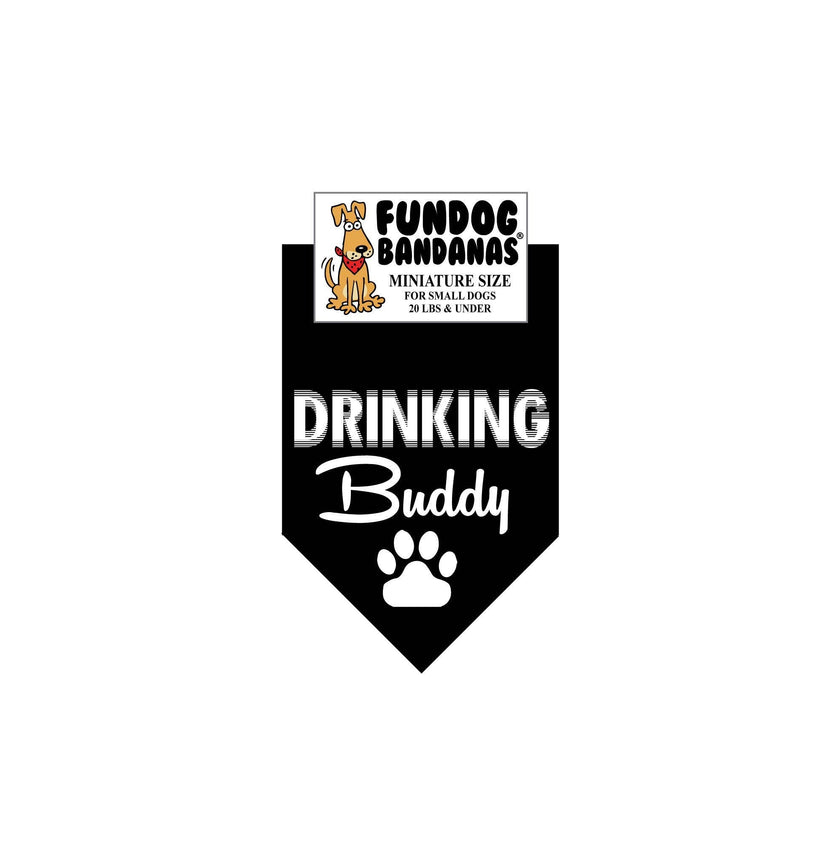 Drinking Buddy Dog Bandana