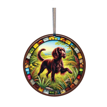 Boykin Spaniel Acrylic Window Ornament