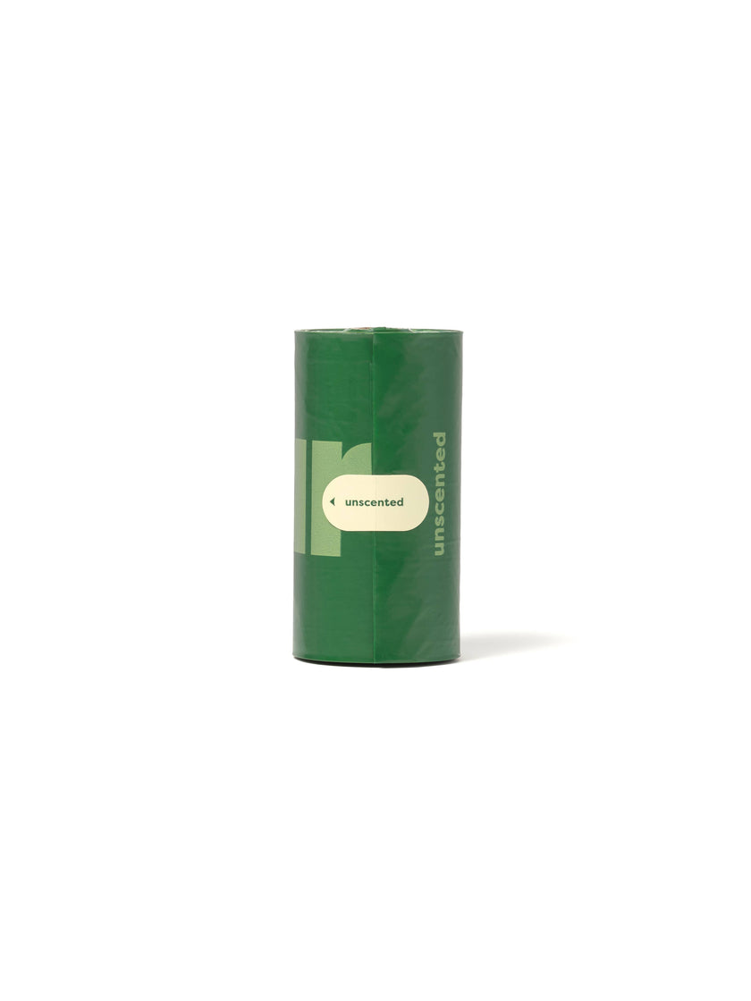 Earth Rated Unscented Poop Bags box 120ct on 8 Refill Rolls