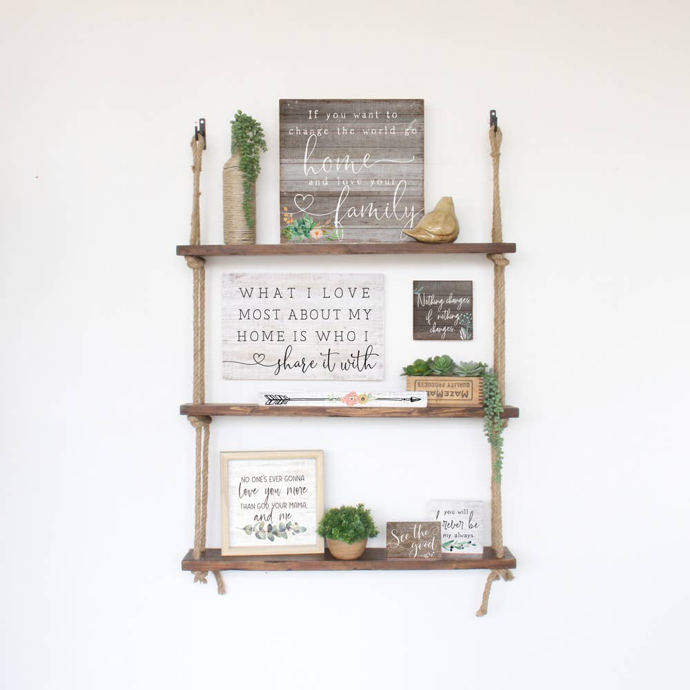 Lifestyle Collection - Rope Shelf