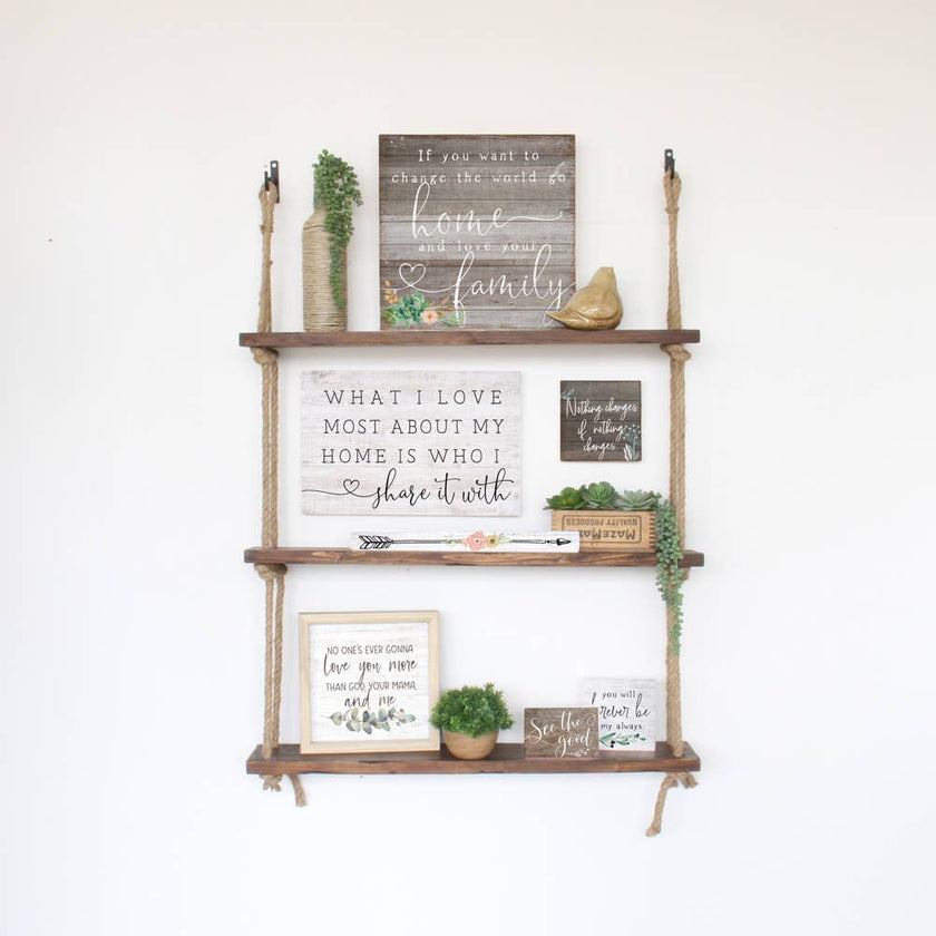 Lifestyle Collection - Rope Shelf