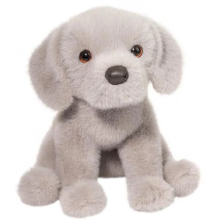Silver Lab Plush Dog Stuffed Animal 