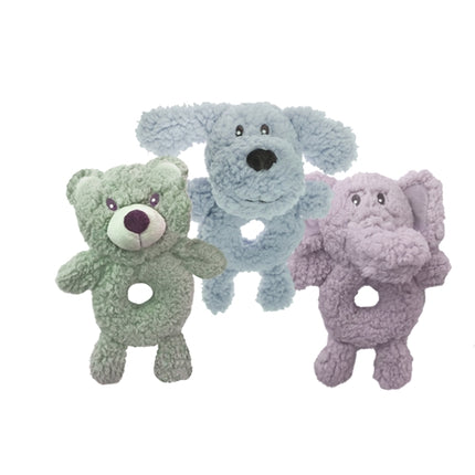 Dog Toy Aroma Dog Fleece Ring Body Assorted 9.5 