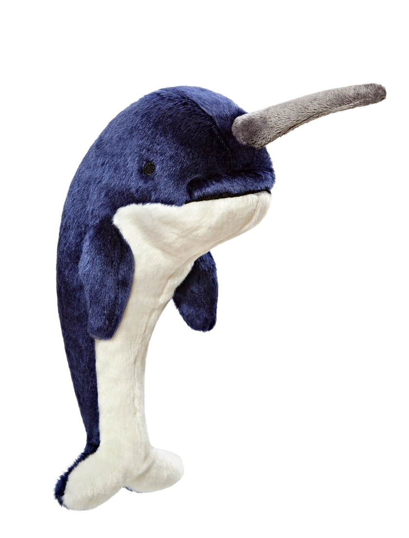 Dog Toy Bleu Narwhal Tuff Dog Toy