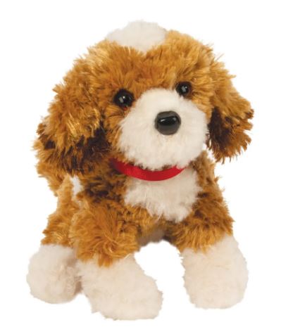 Doodle Pup Small Plush Dog Stuffed Animal 