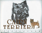 Cairn Terrier Embroidered Tee Shirt