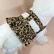 Cheetah Ruffle Dog Harness