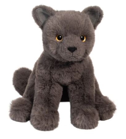 Gray Cat Plush Cat Stuffed Animal 