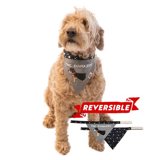 Bark Side Dog Reversible Bandana