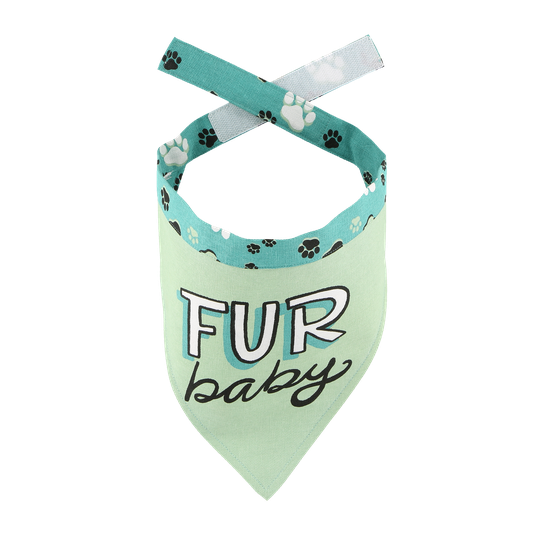 Fur Baby Dog Reversible Bandana