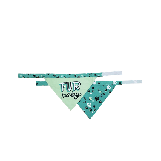 Fur Baby Dog Reversible Bandana
