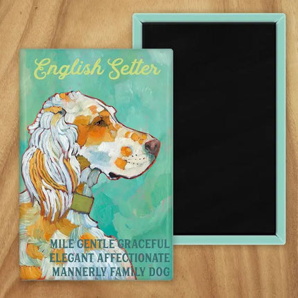 English Setter (Orange Belton) Magnet UD