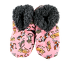 Cat Nap Blue Pink Slippers