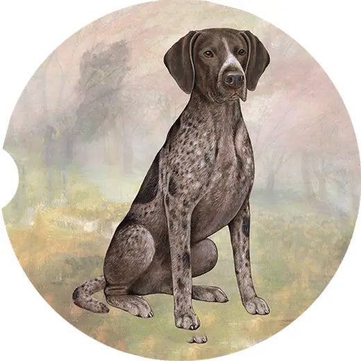 German Shorthaired Pointer Car Coaster