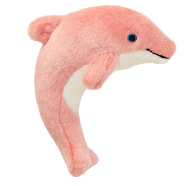 Dog Toy Gisele MIni Dolphin Pink Ultra-Plush Tuff Dog Toy