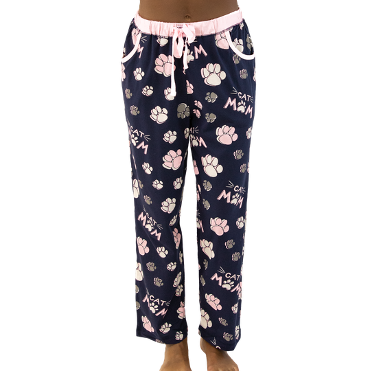 Women's Pajama Pants - Cat Mom