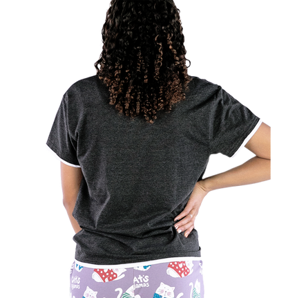 Womens Pajama Shirt - Cat's Pajamas