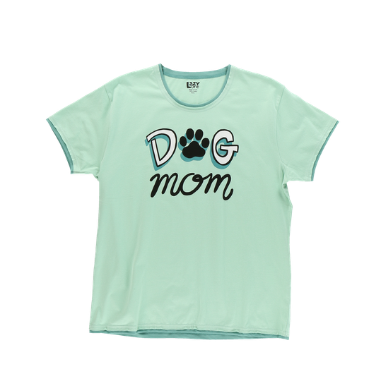 Womens Pajama Shirt - Dog Mom