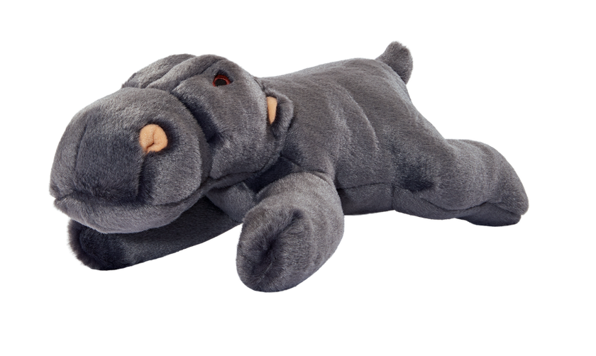 Dog Toy Helga Hippo Ultra-Plush Tuff Dog Toy