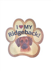 Show off your love for your favorite furry friend with our Rhodesian Ridgeback Paw Magnet! Perfect for your car trunk or any magnetic surface, this adorable paw-shaped magnet features a vibrant image of your favorite dog or cat breed. Made from durable, weather-resistant materials, it’s designed to withstand the elements while adding a touch of personality to your vehicle or home.