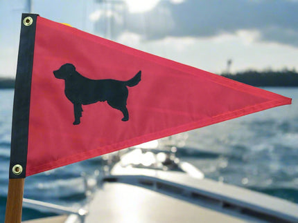 Golden Retriever Pennant Flag