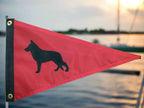 German Shepherd Pennant Flag