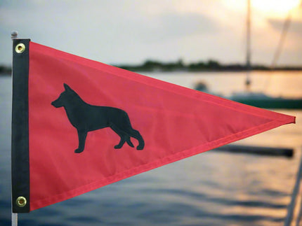 German Shepherd Pennant Flag