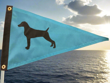 Weimaraner Pennant Flag