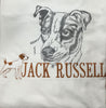 Jack Russell Embroidered Tee Shirt