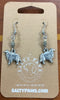 Sheltie Pewter Dangle Earrings