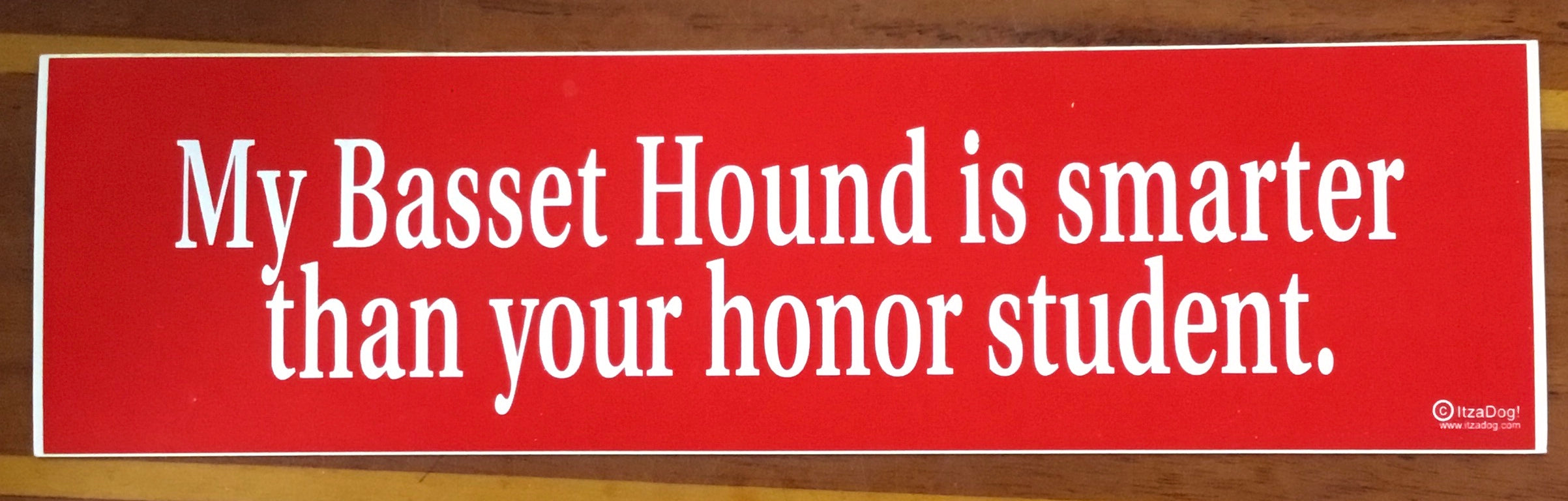 My ___ is Smarter Than Your Honor Student Bumper Sticker