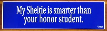 My ___ is Smarter Than Your Honor Student Bumper Sticker