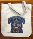 Rottweiler Shopping Bag, Dog Tote Bag