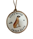 Great Dane Ornament