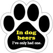 In Dog Years, I've only had one Paw Car Trunk Magnet