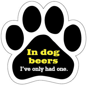 In Dog Years, I've only had one Paw Car Trunk Magnet