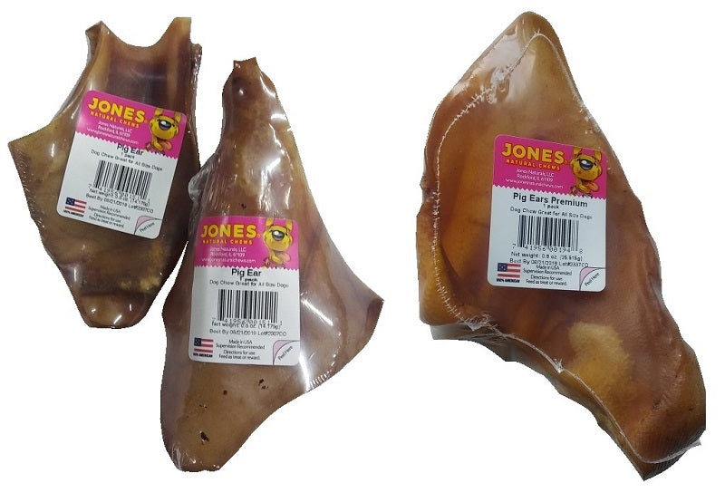 Dog Chew Pig Ear Made in USA
