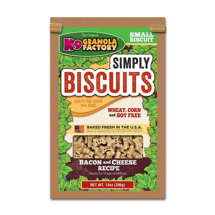 Simply Biscuits Cheese & Bacon 14oz Small