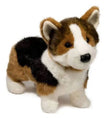 Tri-Colored Corgi Plush Dog Stuffed Animal 