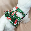 Christmas Candies Ruffle Dog Harness