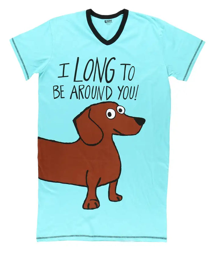 Long To Be Dachshund Nightshirt