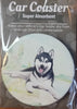 Husky Car Coaster
