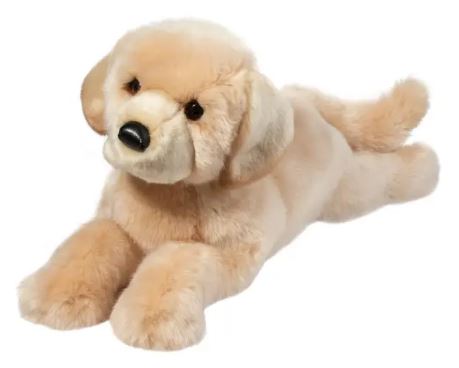 Yellow Lab Plush Dog Stuffed Animal 