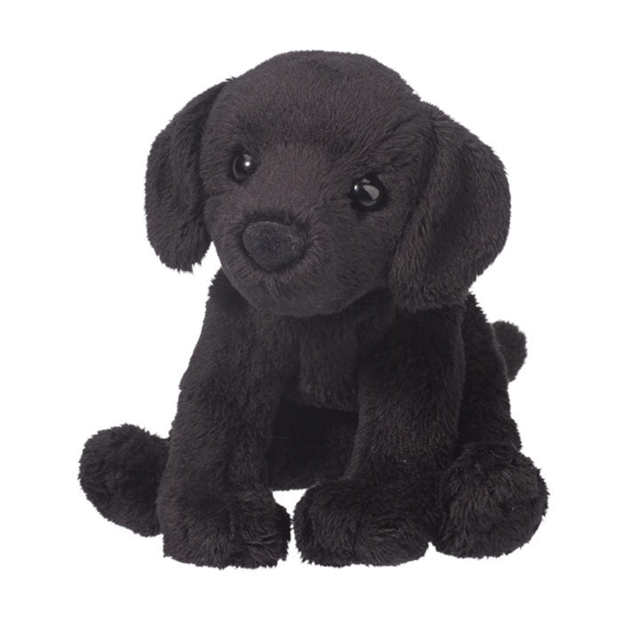 Black Labrador Plush Dog Stuffed Animal 
