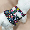Mushroom Floral Ruffle Dog Harness
