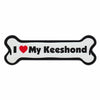 Keeshond - Bone Shaped Magnet