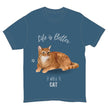 Orange Cat Tee Shirt Unisex