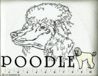 Poodle Embroidered Tee Shirt