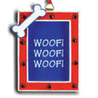 Bone and Paws Frame Ornament  Punta Gorda FL