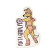 Retro Fitness Dog Punta Gorda, Florida Sticker Vinyl Decal
